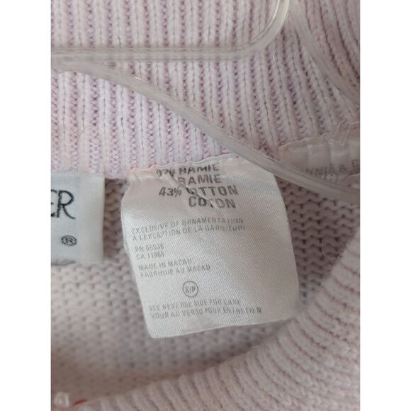 Vintage Bonnie Boerer & Company Collard Christmas Sweater Women's Size Small - Picture 6 of 15